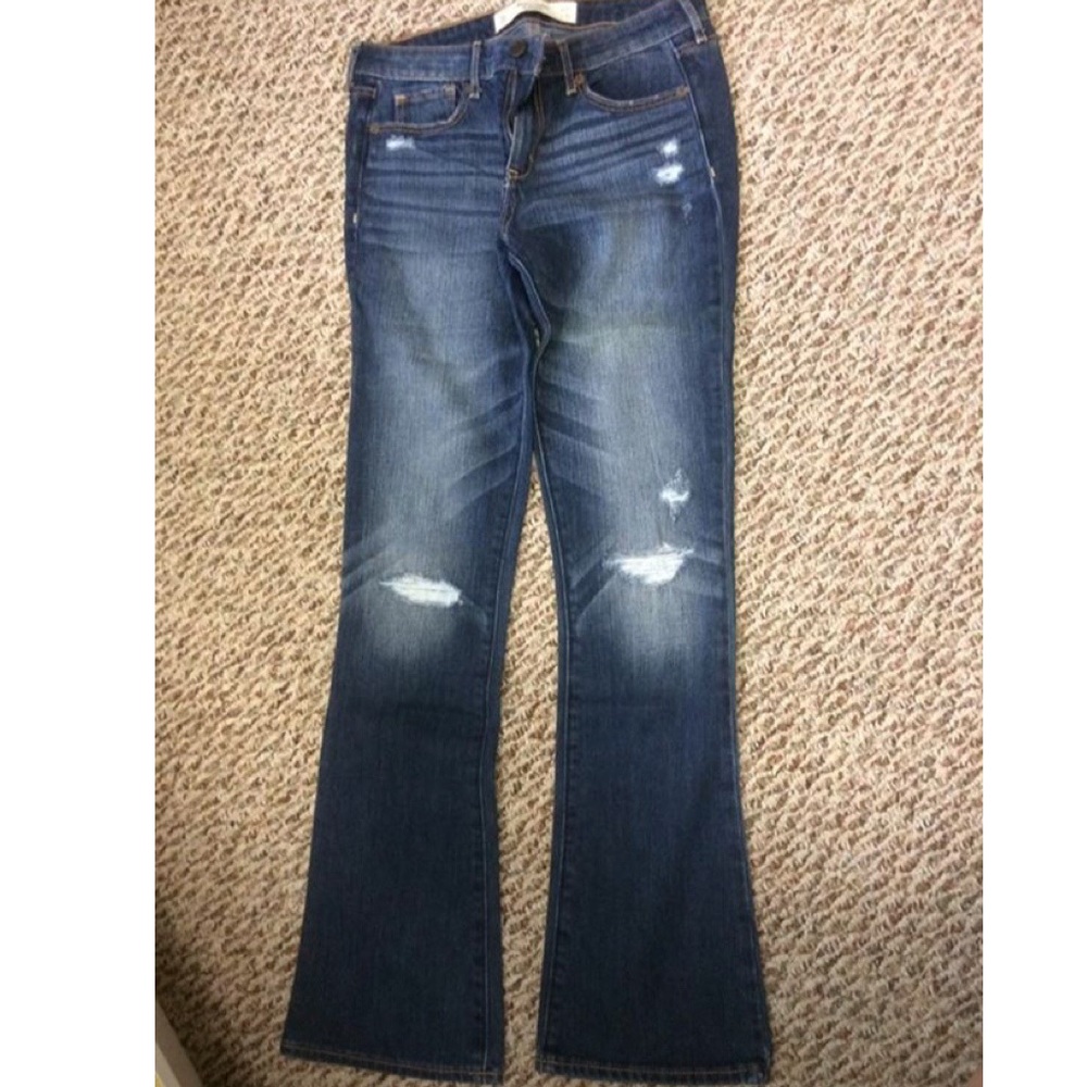 New Abercrombie boot cut jeans